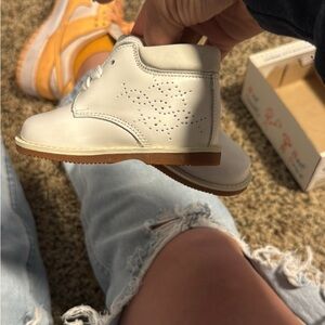 Classic White Kids boots